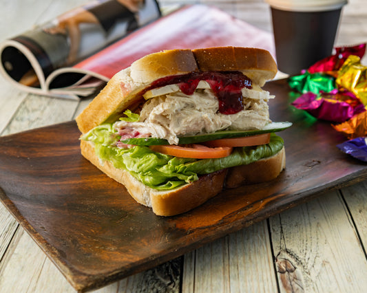 Chicken Cranberry And Brie Dagwood