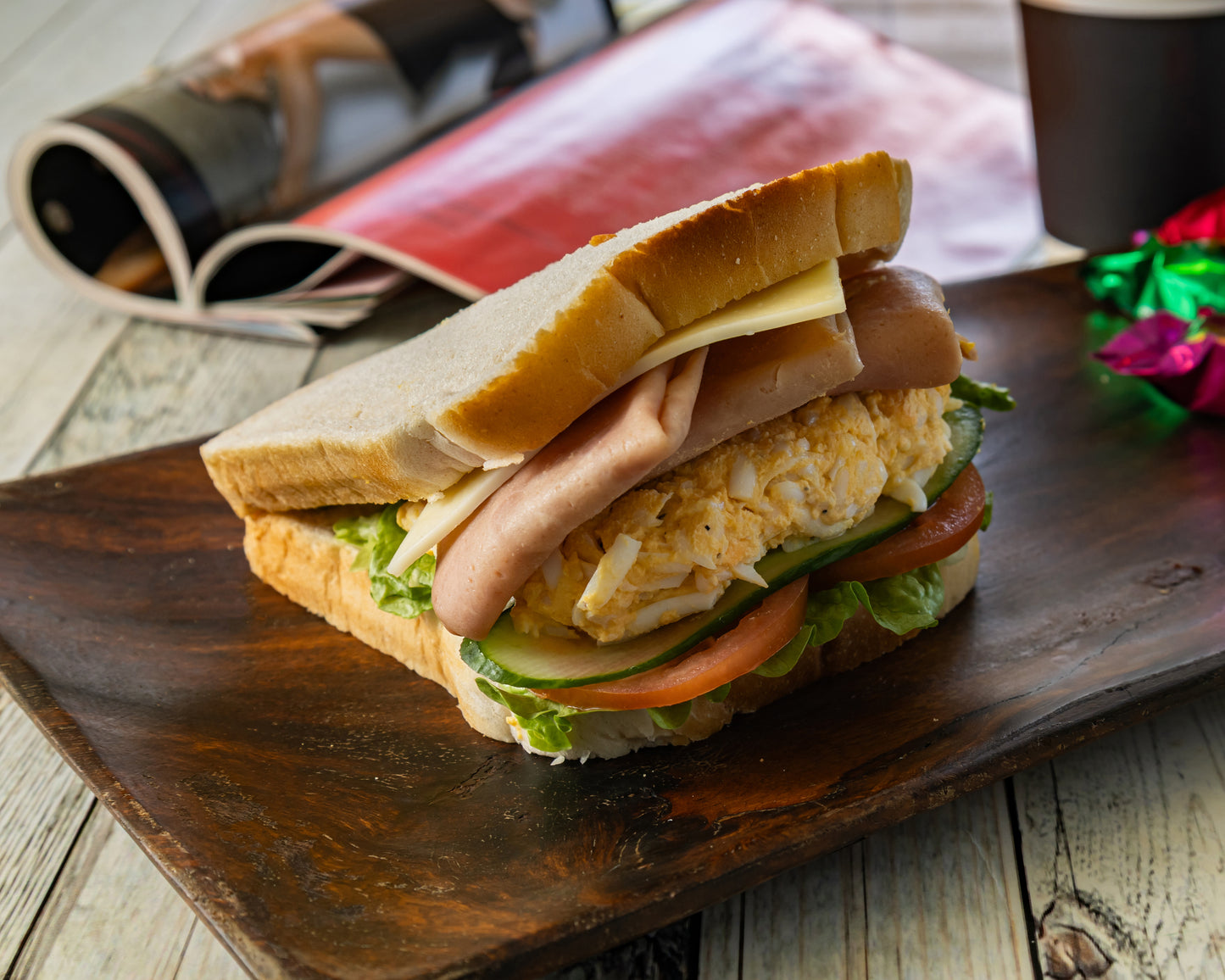 Ham And Egg Dagwood